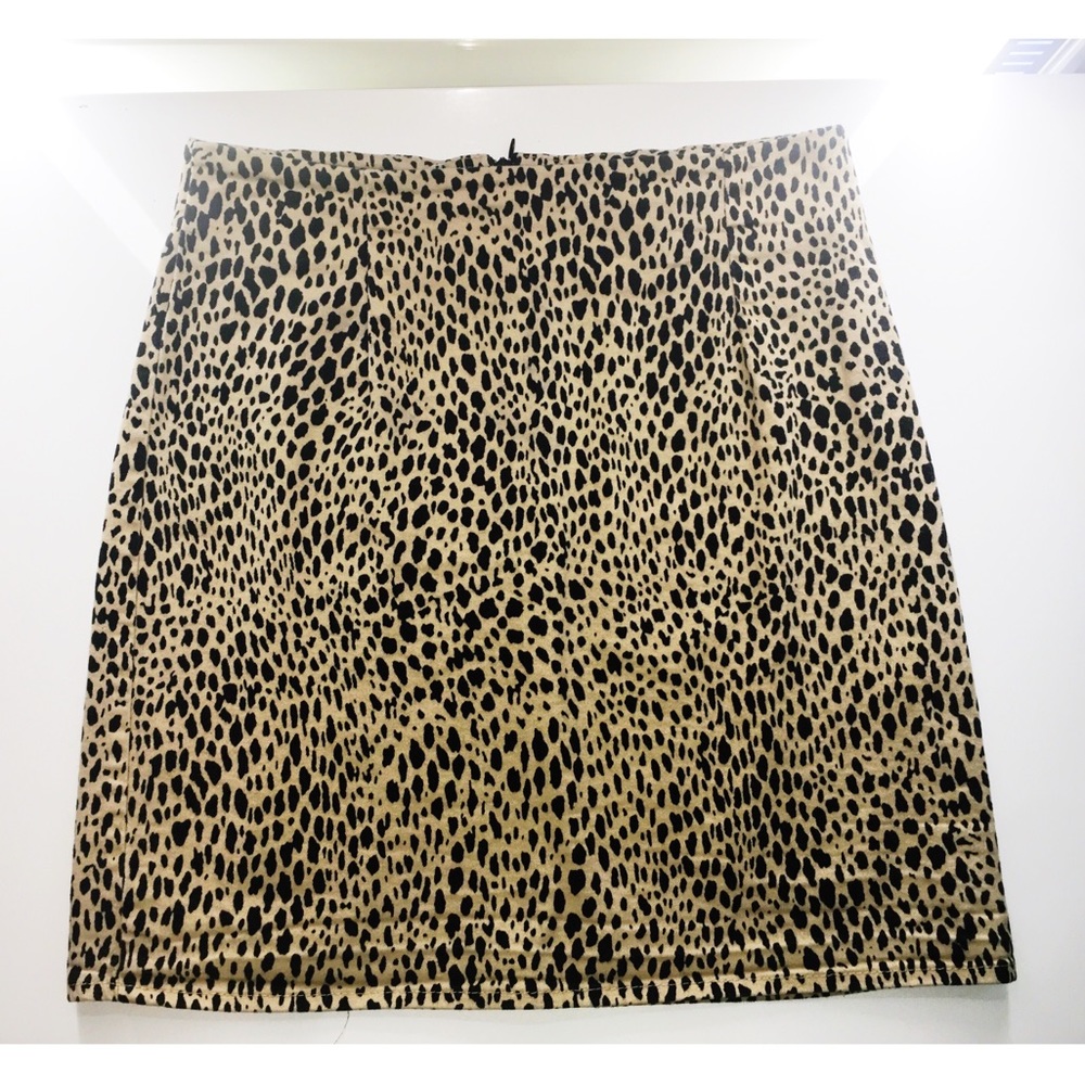 Leopard Phoebe Skirt